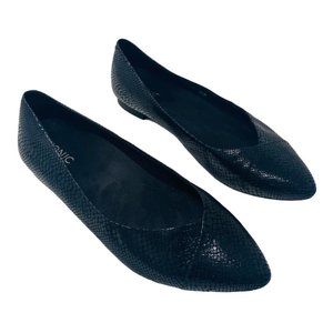 Vionic Women’s Caballo Ballet Flat Sz 11 Black Sna